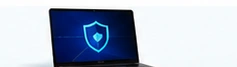 Illustrative endpoint protection laptop
